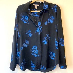 Black and blue blouse - 8